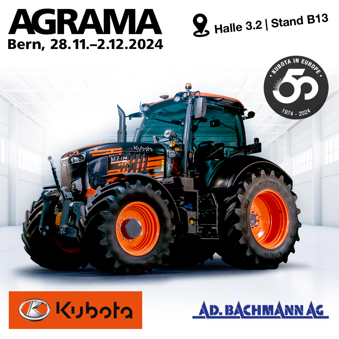 kubota m7 174 kvt swiss profi special edition